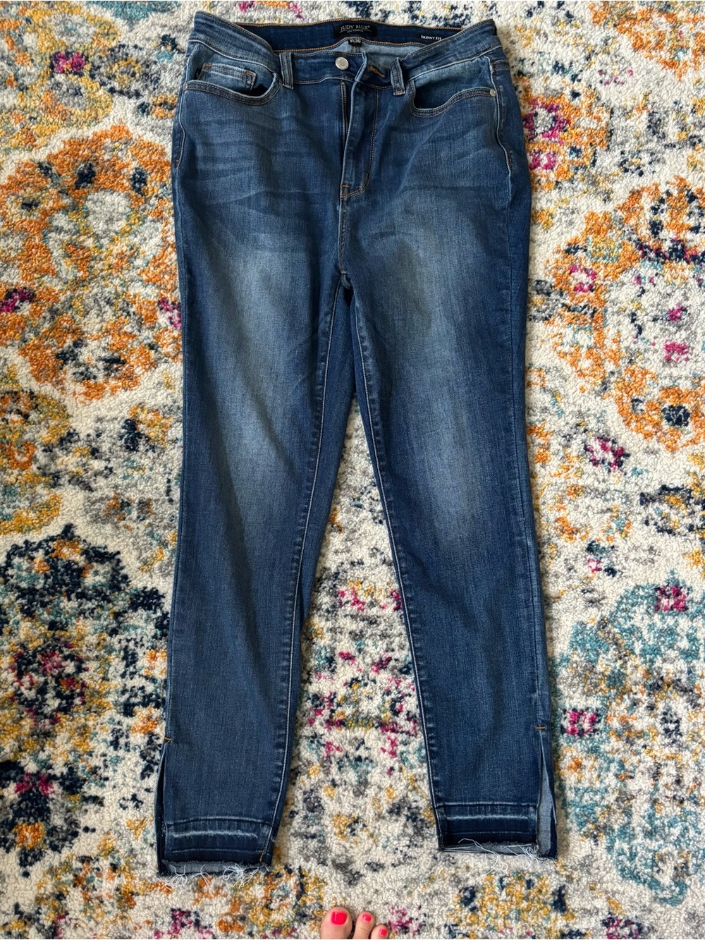 Judy Blue high rise skinny fit jeans Style# JB82422MD size 11/30